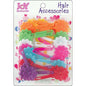 Joy Hair Barrettes 10Ct Rainbow Colors  Joy   