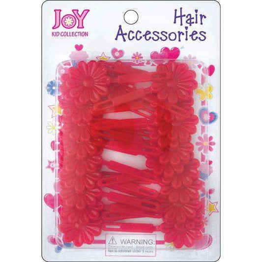 Joy Hair Barrettes Red  Joy   