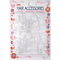 Joy Hair Barrettes 12ct Clear Ribbon II  Joy   