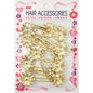Joy Hair Barrettes Gold Daisy 12ct  Joy   