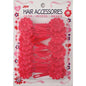 Joy Hair Barrettes Hot Pink Daisy 24ct  Joy   
