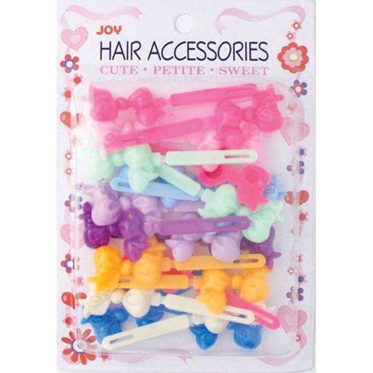 Joy Ribbon Barrettes Assorted Multicolor  Joy   