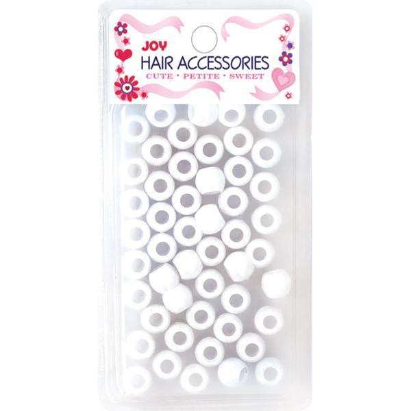 Joy Large Hair Beads 50Ct White Beads Joy   