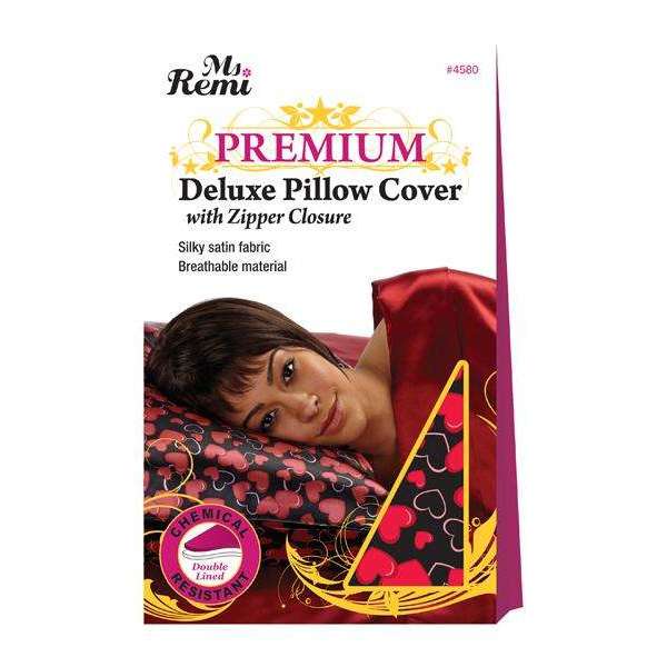 Ms. Remi Deluxe Pillow Cover with Zipper Heart Pillows Ms. Remi   