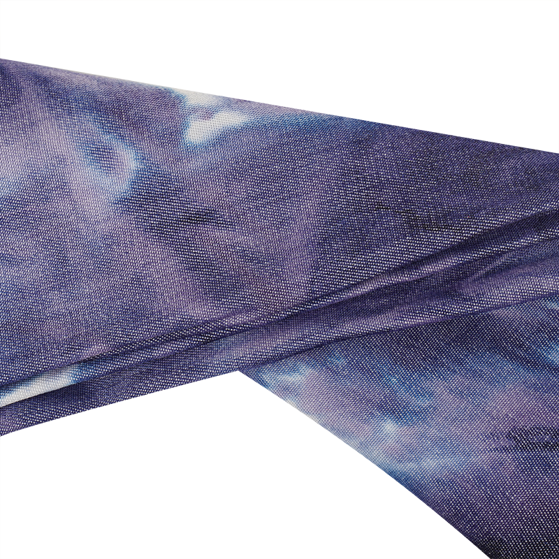 Ms. Remi Denim Silky Wrap Scarf 60" Long Scarves Ms. Remi   