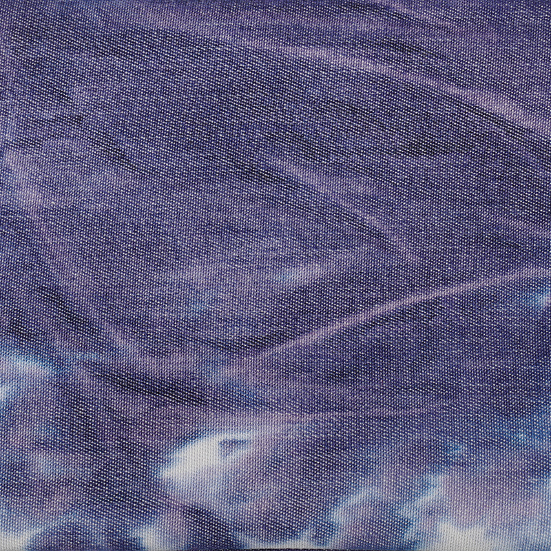 Ms. Remi Denim Silky Wrap Scarf 60" Long Scarves Ms. Remi   