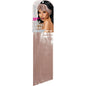 Ms. Remi Denim Stretchy Silky Edge Laying Scarf 60" Long Scarves Ms. Remi Pink  