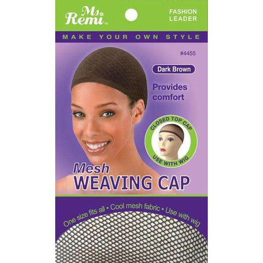 Ms. Remi Mesh Weaving Cap Dark Brown Wig Caps Ms. Remi   