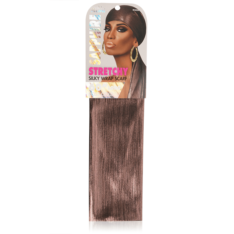 Ms. Remi Sapphire Wrap Scarf 60" Long Assorted Colors Scarves Ms. Remi Rose Gold  
