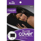 Ms. Remi Satin Pillow Cover Black Pillows Ms. Remi   
