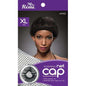 Ms. Remi Sleeping Net Cap Xl Black Bonnets Ms. Remi   