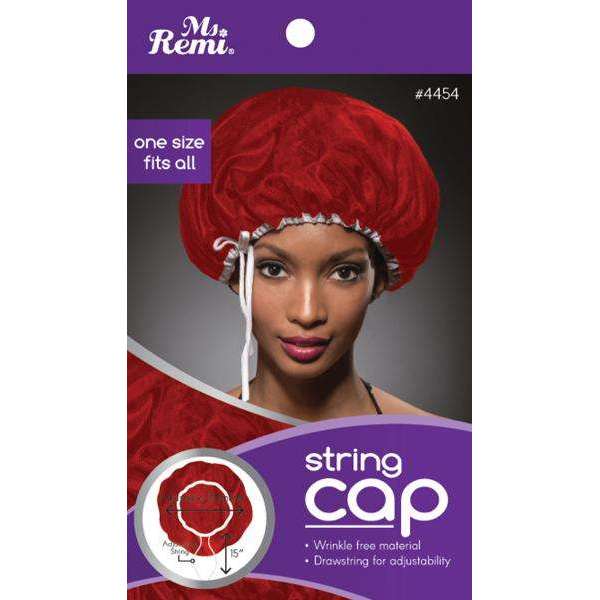 Ms. Remi String Cap Xl Asst Color Bonnets Ms. Remi Red  