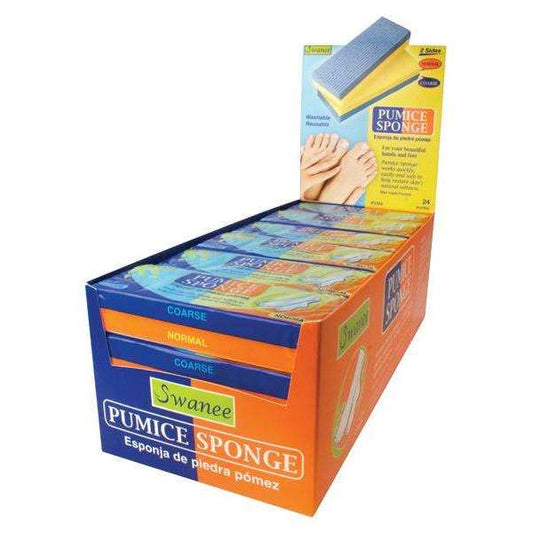 Swanee Pumice Sponge Coarse / Normal Grit 24Ct  Swanee   