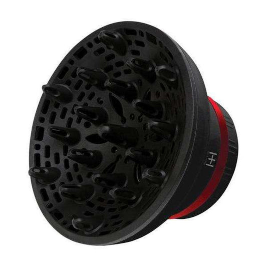 Truly Universal Diffuser Black & Red Hair Dyer Accessory Hot & Hotter   